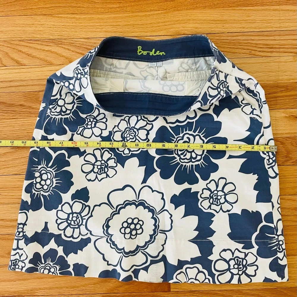 Boden Blue & White Skirt - Picture 3 of 3